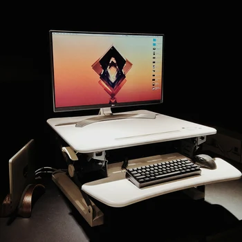Stand-up office desk folding heightening lifting computer desk display desk mobile work lifting platform
Stand-up office desk folding heightening lifting computer desk display desk mobile work lifting platform