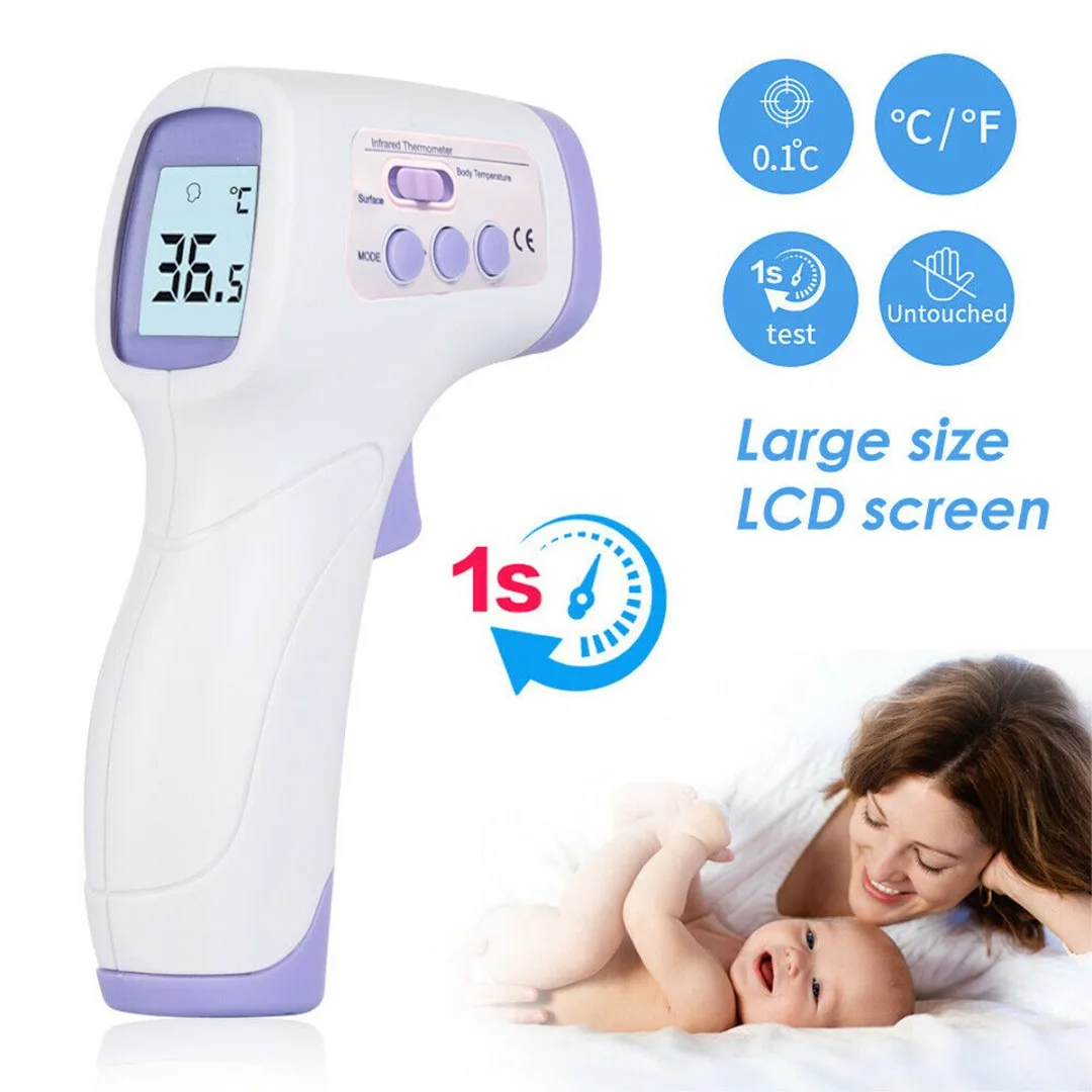 LCD Digital Forehead Thermometer Infrared Non-contact Body Temperature Meter For Household Health care
LCD Digital Forehead Thermometer Infrared Non-contact Body Temperature Meter For Household Health care