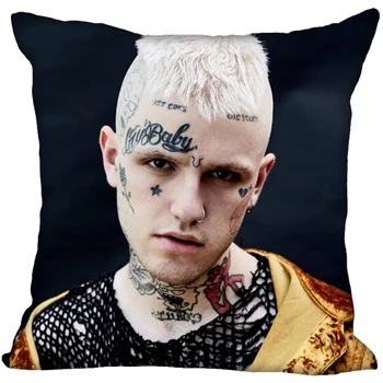 Rapper Lil Peep Pillowcase Satin Fabric Pillow Cover Square Zipper Pillow Cases Home Office Wedding Decorative 
Rapper Lil Peep Pillowcase Satin Fabric Pillow Cover Square Zipper Pillow Cases Home Office Wedding Decorative