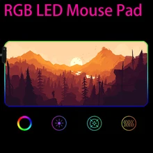 Forest firewatch Gaming Mouse Pad RGB Gamer Computer ROG Mousepad RGB Backlit 90x40 Large Mousepad Desk Keyboard LED Mice Mat
Forest firewatch Gaming Mouse Pad RGB Gamer Computer ROG Mousepad RGB Backlit 90x40 Large Mousepad Desk Keyboard LED Mice Mat