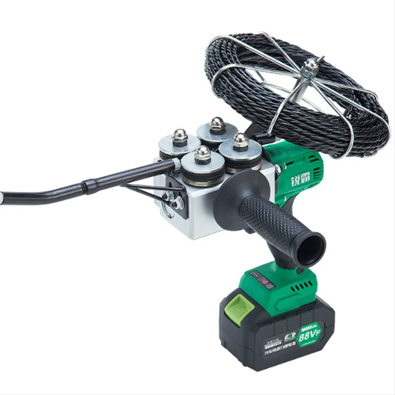GUYX Lithium Battery Fully Automatic Electrician Threader Electric Cable Lead Pipe Wearer Stringing Machine Decoration Tools
GUYX Lithium Battery Fully Automatic Electrician Threader Electric Cable Lead Pipe Wearer Stringing Machine Decoration Tools