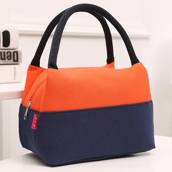 Office Color Matching With Handle Lunch Bag School Leakproof Thermal Insulation Canvas Food Container Picnic Travel Kitchen
Office Color Matching With Handle Lunch Bag School Leakproof Thermal Insulation Canvas Food Container Picnic Travel Kitchen