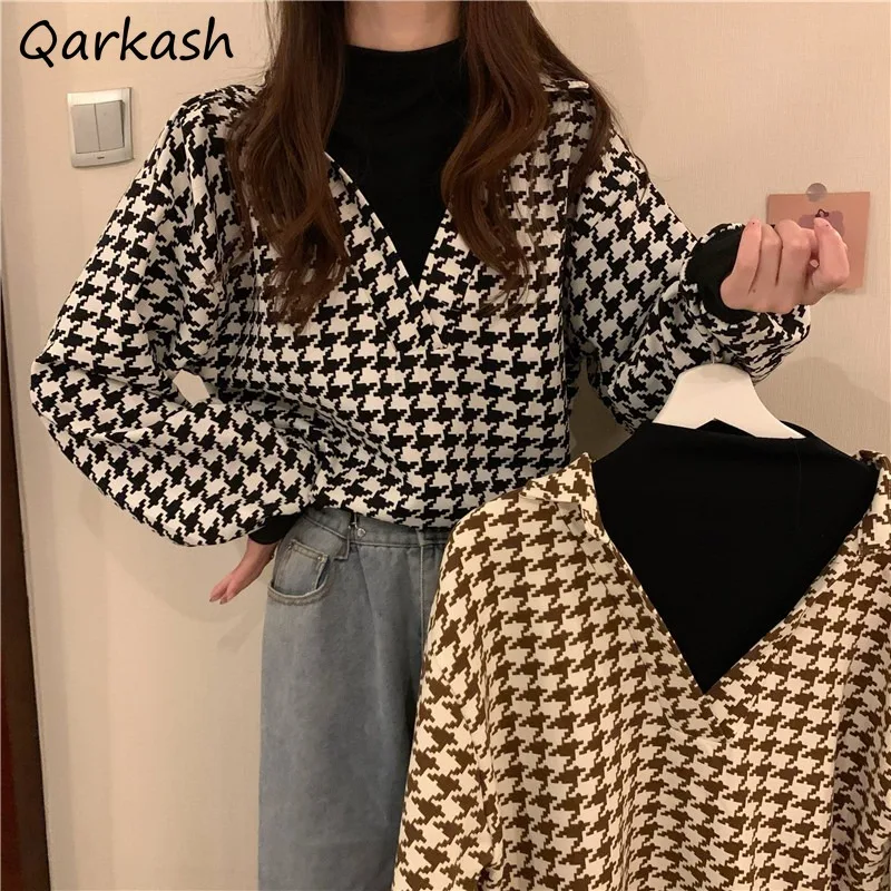 Sweatshirts Women 2021 Autumn Patchwork Ulzzang Basic Clothing Simple Vintage Casual Fake Two Piece Daily Female Loose Hot Sale
Sweatshirts Women 2021 Autumn Patchwork Ulzzang Basic Clothing Simple Vintage Casual Fake Two Piece Daily Female Loose Hot Sale