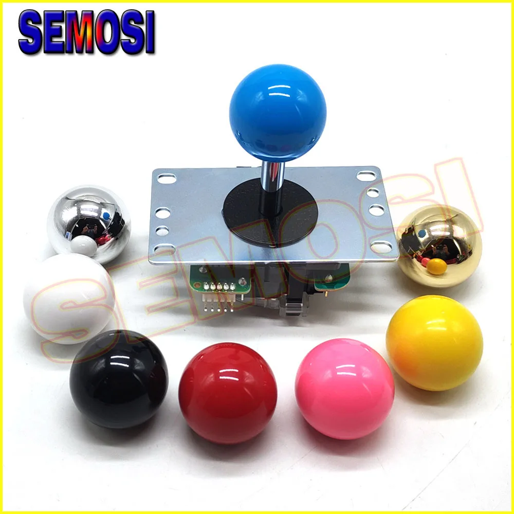 Original Japan Sanwa Joystick JLF-TP-8YT Arcade Fighting Rocker with Topball and 5pin Wire for Jamma Game Machine DIY | Спорт и