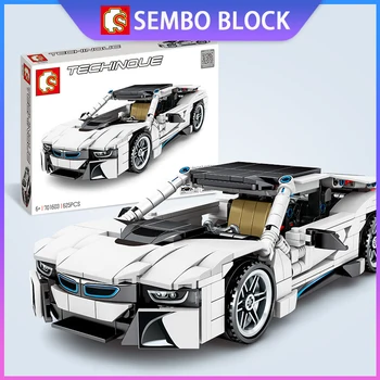 Sambo Block Sports Car Assembly Model Is Boy Simulation Racing Car 701603 Block Children Construction Building Block Toys Gift
Sambo Block Sports Car Assembly Model Is Boy Simulation Racing Car 701603 Block Children Construction Building Block Toys Gift
