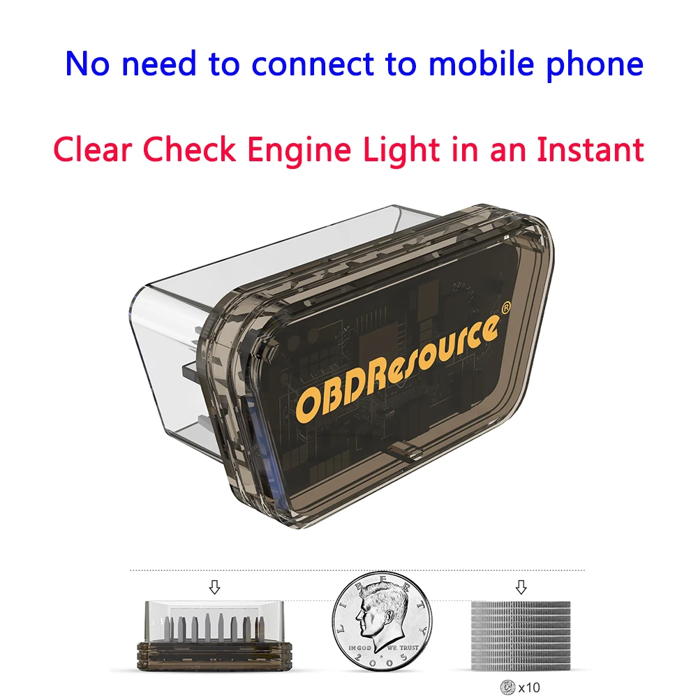 

ELM327 V1.5 Car OBD2 Scanner ELM 327 Code Reader Automatic DTC Cleaner Erase Code Tools Clear Check Engine Light in an Instant