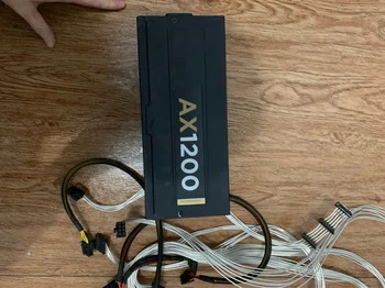 Original AX1200 Desktop Computer Power Supply Rated 1200W, 80PLUS Titanium Gold, Full Module
Original AX1200 Desktop Computer Power Supply Rated 1200W, 80PLUS Titanium Gold, Full Module