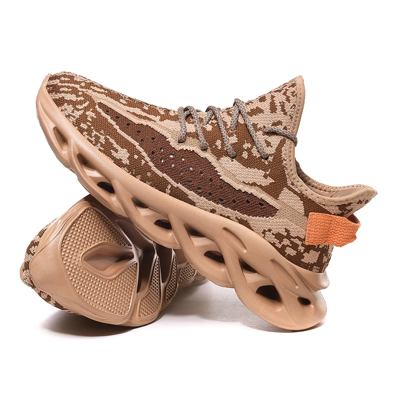 Links Breathable Walking Sneakers Mesh Men Casual Shoes Lightweight Comfortable Zapatillas image 7