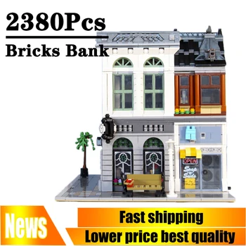 Free Shipping Building Blocks Brick Bank Block Set 2413pcs Creator Series City Street Model Bricks Toys Gift For Children 10251
Free Shipping Building Blocks Brick Bank Block Set 2413pcs Creator Series City Street Model Bricks Toys Gift For Children 10251
