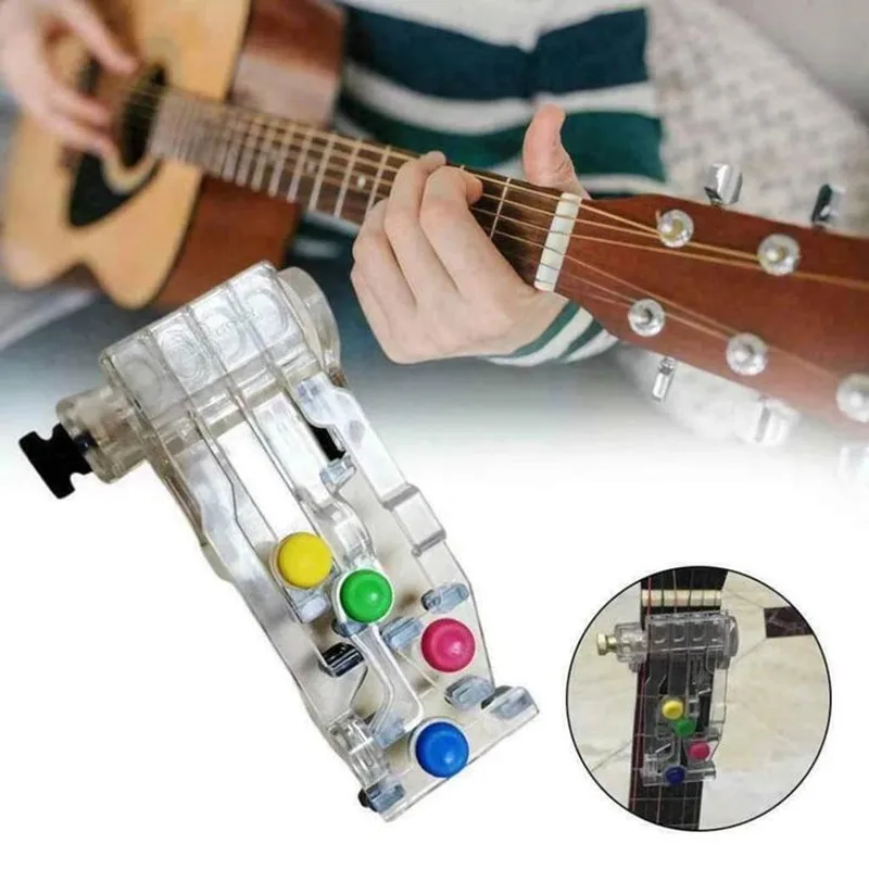 21 Guitar One-Key Chords Beginner Rookie Teaching Aid Learning System Guitar Chord Trainer Practice Acoustic Guitar Accessories
21 Guitar One-Key Chords Beginner Rookie Teaching Aid Learning System Guitar Chord Trainer Practice Acoustic Guitar Accessories