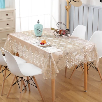 European Style Vintage Table Cloth Rectangular Lace Wedding Decoration Tablecloth Embroidered Floral Washable Dining Table Cover
European Style Vintage Table Cloth Rectangular Lace Wedding Decoration Tablecloth Embroidered Floral Washable Dining Table Cover