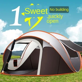 Outdoor Automatic Quickly Open Tent Tent 5-8 People Throwing Tent Boat Tent Camping Camping Water Resistant Portable Tent
Outdoor Automatic Quickly Open Tent Tent 5-8 People Throwing Tent Boat Tent Camping Camping Water Resistant Portable Tent