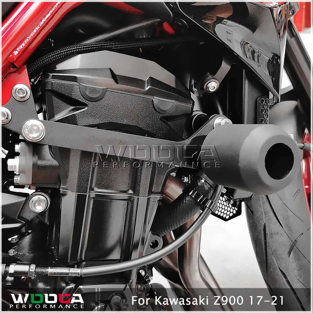 Motorcycle CNC POM Frame Sliders Crash Pad Falling Protector Guard Engine Protection Sliders Cover For Kawasaki Z900 2017-2021
Motorcycle CNC POM Frame Sliders Crash Pad Falling Protector Guard Engine Protection Sliders Cover For Kawasaki Z900 2017-2021