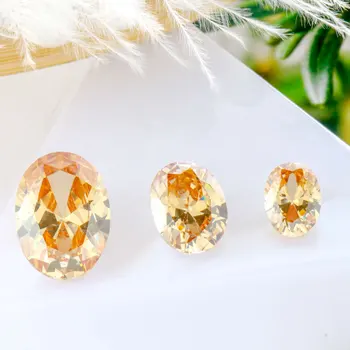 New Arrival Oval Loose Cubic Zirconia Stone Nails Decoration Zircon Stone Synthetic Gems For Jewelry Pointback Zircon Stones
New Arrival Oval Loose Cubic Zirconia Stone Nails Decoration Zircon Stone Synthetic Gems For Jewelry Pointback Zircon Stones