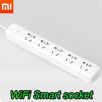 Original Xiaomi Smart Home Socket Plug basic WiFi Wireless Remote Socket Adapter Power on and off with Phone APP Control
Original Xiaomi Smart Home Socket Plug basic WiFi Wireless Remote Socket Adapter Power on and off with Phone APP Control
