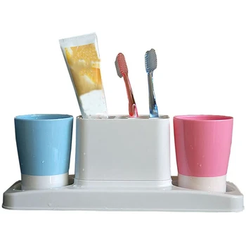 Toothbrush Holder Fashionable and Simple Creative Toothbrush Holder Set Mouthwash Cup Double Cup Wash Set Couple Cup
Toothbrush Holder Fashionable and Simple Creative Toothbrush Holder Set Mouthwash Cup Double Cup Wash Set Couple Cup