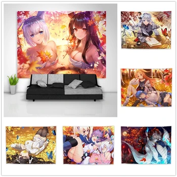 Azur Lane Autumn Maple Akagi Kaga Illustrious Unicorn Tapestry Art Wall Hanging Sofa Table Bed Cover Home Decor Dorm Gift
Azur Lane Autumn Maple Akagi Kaga Illustrious Unicorn Tapestry Art Wall Hanging Sofa Table Bed Cover Home Decor Dorm Gift
