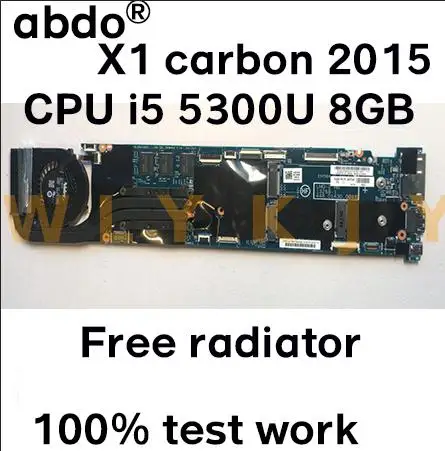 13268-1 448.01430.0011 для Lenovo ThinkPad X1C X1 carbon 2015 I5-5300U RMA 8G 00HT347 00HT359 материнская плата ноутбука