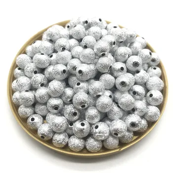 Silver acrylic matte beads 4-12mm loose beads gasket jewelry making DIY bracelet necklace
Silver acrylic matte beads 4-12mm loose beads gasket jewelry making DIY bracelet necklace