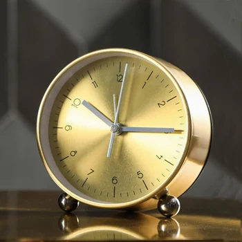 Nordic Small Alarm Clock Creative Personality Simple Student Table Clock Bedroom Desktop Bedside Desk Clock Mute Table Watch
Nordic Small Alarm Clock Creative Personality Simple Student Table Clock Bedroom Desktop Bedside Desk Clock Mute Table Watch