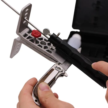 Cutter Sharpener Deluxe 5 Whetstones Set Sharpening System Portable Durable Tool K888
Cutter Sharpener Deluxe 5 Whetstones Set Sharpening System Portable Durable Tool K888