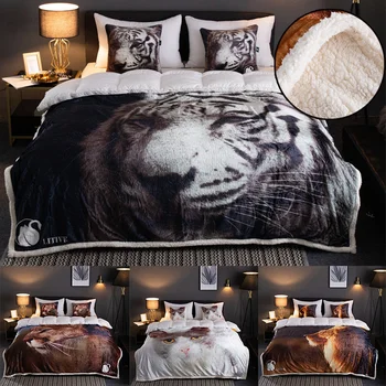 CANIRICA 3D Bedding Set With Pillowcase Comforter Bedding Set Blanket Bedspread Animal Cobertor Sofa Bed Winter Decoration
CANIRICA 3D Bedding Set With Pillowcase Comforter Bedding Set Blanket Bedspread Animal Cobertor Sofa Bed Winter Decoration