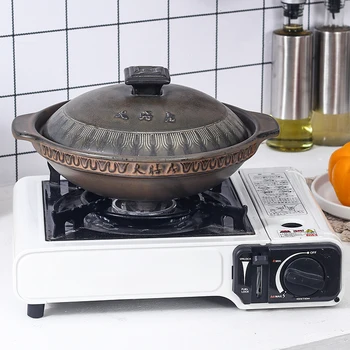 Household casserole bellied stewed chicken rice soup stone pan bibimbap ceramic stewpan gas earthenware cooking pot
Household casserole bellied stewed chicken rice soup stone pan bibimbap ceramic stewpan gas earthenware cooking pot