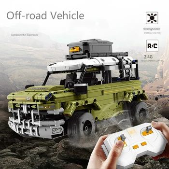 New Remote Control Guardian Off-road Vehicle Land Car Building Blocks Technic Defender 42110 Model Bricks Toys
New Remote Control Guardian Off-road Vehicle Land Car Building Blocks Technic Defender 42110 Model Bricks Toys
