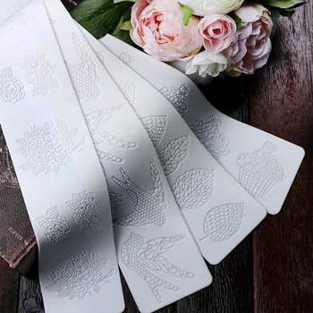 Rose Flower Leaf Silicone Mold Fondant Mold Sugarpaste Lace Mat Cake Decorating Tools Kitchenware DIY Tool Baking Accessories
Rose Flower Leaf Silicone Mold Fondant Mold Sugarpaste Lace Mat Cake Decorating Tools Kitchenware DIY Tool Baking Accessories