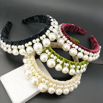 Women Simple Pearl Hairbands,Hair Pearls Cute Headband, Hair Hoops, Hair Jewelry, Headband, Crown ,Women Fashion Hair Accessorie
Women Simple Pearl Hairbands,Hair Pearls Cute Headband, Hair Hoops, Hair Jewelry, Headband, Crown ,Women Fashion Hair Accessorie