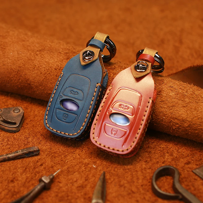 Genuine Leather Car Key Shell Case Cover For Subaru XV BRZ Leather remote car key chain holder bag
Genuine Leather Car Key Shell Case Cover For Subaru XV BRZ Leather remote car key chain holder bag