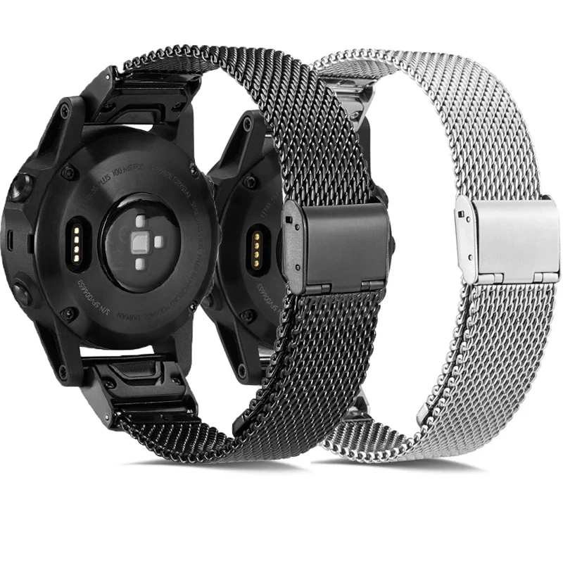 Ремни из нержавеющей стали для Garmin Fenix 6S 6X 6 Pro 5X 5 5S 3 3HR 5 Plus Forerunner 935 945 быстросъемная Металлическая петля
Ремни из нержавеющей стали для Garmin Fenix 6S 6X 6 Pro 5X 5 5S 3 3HR 5 Plus Forerunner 935 945 быстросъемная Металлическая петля