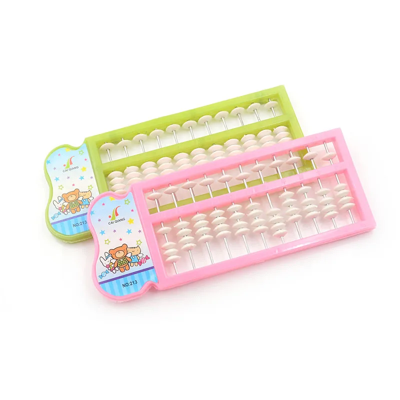 New Plastic Abacus 11 Digits Arithmetic Tool Kid's Math Learn Aid Caculating Toys GiftsToys Arithmetic Tool 19*7.5cm
New Plastic Abacus 11 Digits Arithmetic Tool Kid's Math Learn Aid Caculating Toys GiftsToys Arithmetic Tool 19*7.5cm