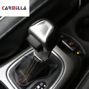 Car Gear Shift Knob Protective Cover Head Knob Trim Sticker for Jeep Compass 2th 2017-2020 Renegade 2015-2020 AT
Car Gear Shift Knob Protective Cover Head Knob Trim Sticker for Jeep Compass 2th 2017-2020 Renegade 2015-2020 AT