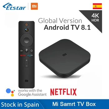 Global Version Xiaomi My Smart TV Box S 4K HDR Android TV Streaming Mean Player Googling Assistant Remote Smart TV MiBox S
Global Version Xiaomi My Smart TV Box S 4K HDR Android TV Streaming Mean Player Googling Assistant Remote Smart TV MiBox S