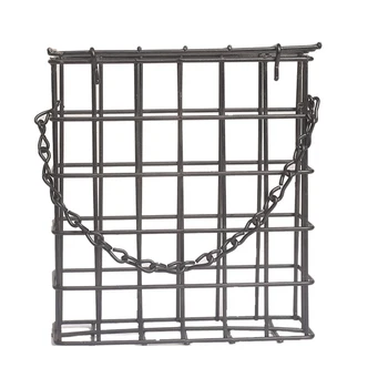 Metal Durable Outdoor Garden Automatic Hanging Suet Cage Refillable Single Cake Pet Supplies Bird Feeder Rectangle Station
Metal Durable Outdoor Garden Automatic Hanging Suet Cage Refillable Single Cake Pet Supplies Bird Feeder Rectangle Station