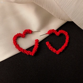 AOMU 1Pair 2020 Fashion Red Heart Flower Imitation Pearl Stud Earrings for Women Party Jewelry New Year Valentine Gifts
AOMU 1Pair 2020 Fashion Red Heart Flower Imitation Pearl Stud Earrings for Women Party Jewelry New Year Valentine Gifts