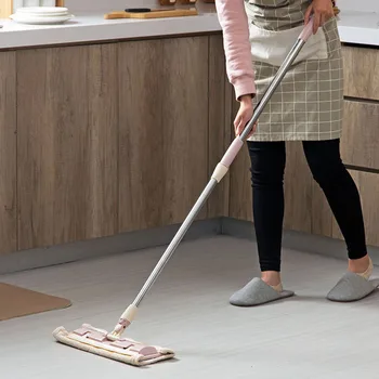 360-degree Rotating Flat Mop Household Lazy Artifact Clip-on Mop Wooden Floor Tile Mop Wet And Dry Stainless Steel Floor Mop
360-degree Rotating Flat Mop Household Lazy Artifact Clip-on Mop Wooden Floor Tile Mop Wet And Dry Stainless Steel Floor Mop
