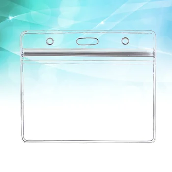 10pcs Transparent Waterproof Soft Business ID Badge Card Holder for Office School (Horizontal Pattern)
10pcs Transparent Waterproof Soft Business ID Badge Card Holder for Office School (Horizontal Pattern)