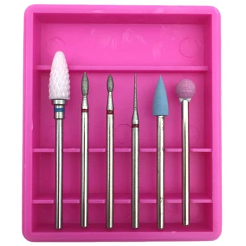 6Pcs Diamond Nail Set Milling Cutter For Manicure Rotary Burr Clean Bits Electric Machine Art Accessory 5# 
6Pcs Diamond Nail Set Milling Cutter For Manicure Rotary Burr Clean Bits Electric Machine Art Accessory 5#