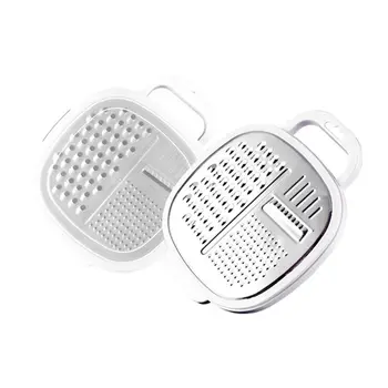 Multifunction 3-in-1 Hand Operated Grater Slicer Veggie Chopper Stainless Steel Blade with Storage Container Box and Lid
Multifunction 3-in-1 Hand Operated Grater Slicer Veggie Chopper Stainless Steel Blade with Storage Container Box and Lid