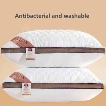 High quality 7 star hotel standard down silk pillow.Hotel super stretch pillow.Neck pillow can be washed
High quality 7 star hotel standard down silk pillow.Hotel super stretch pillow.Neck pillow can be washed