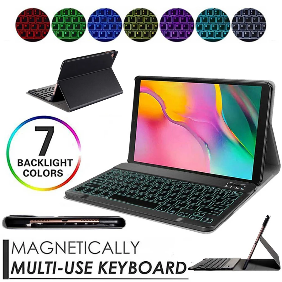 Backlit Keyboard Case For iPad 7th Generation 10.2 inch Bluetooth Wireless Keyboard Cover Tablet Stand Cover for iPad 7th 2019
Backlit Keyboard Case For iPad 7th Generation 10.2 inch Bluetooth Wireless Keyboard Cover Tablet Stand Cover for iPad 7th 2019