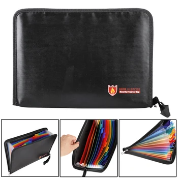 Folder Organizer Water Resistant Fireproof File Folder Letter Size Waterproof Money Document Bag Bills Storage Organizer
Folder Organizer Water Resistant Fireproof File Folder Letter Size Waterproof Money Document Bag Bills Storage Organizer