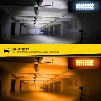 72W 7inch Triple Row LED Light Bar Dual Color 12V 24V LED Spot Beam Lamp for ATV B36B
72W 7inch Triple Row LED Light Bar Dual Color 12V 24V LED Spot Beam Lamp for ATV B36B