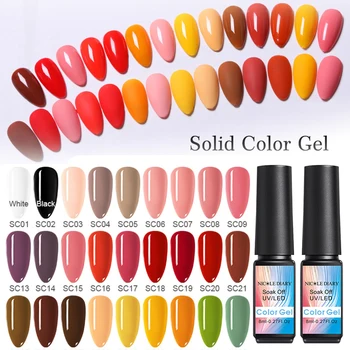 NICOLE DIARY 8ML Solid Color Gel Long-lasting LED UV Lamp Nail Gel For Nails No Surface Products Nail Art Gel Nail Polish
NICOLE DIARY 8ML Solid Color Gel Long-lasting LED UV Lamp Nail Gel For Nails No Surface Products Nail Art Gel Nail Polish