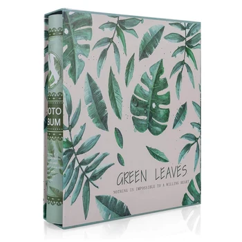 Art Photo Album Slip in Case with 200 Pockets 6 X 4 Inch - Family Friends Memories Picture Photograph Albums Book - Green Leaves
Art Photo Album Slip in Case with 200 Pockets 6 X 4 Inch - Family Friends Memories Picture Photograph Albums Book - Green Leaves