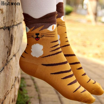 2017 Fashion Cartoon Socks Women Cat Footprints 3D Animals Style Striped Warm Cotton Spring And Autumn Socks
2017 Fashion Cartoon Socks Women Cat Footprints 3D Animals Style Striped Warm Cotton Spring And Autumn Socks
