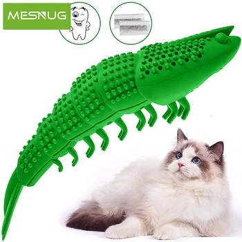 Natural rubber catnip cat toy durable crayfish shape non-toxic tooth cleaning kitten chew toy interactive pet toothbrush
Natural rubber catnip cat toy durable crayfish shape non-toxic tooth cleaning kitten chew toy interactive pet toothbrush