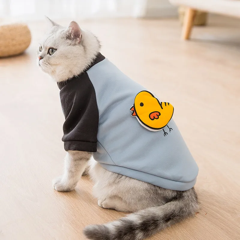 New autumn and winter thin fleece pet clothes cat sweater teddy dog small dog puppies cartoon cat cat costume
New autumn and winter thin fleece pet clothes cat sweater teddy dog small dog puppies cartoon cat cat costume